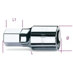 BETA, Steckschlüssel + Stecknuss, 009280514 Schroevendraaierdoppen binnen 6-kant 14 mm (14 mm)