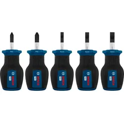 Bosch PRO Stubby-Schraubendreher PH/SL, 5-teilges Set - 1600A03HU6