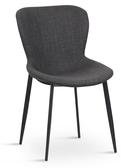 Giga Living Eetkamerstoel Ross Donkergrijs - Set van 2