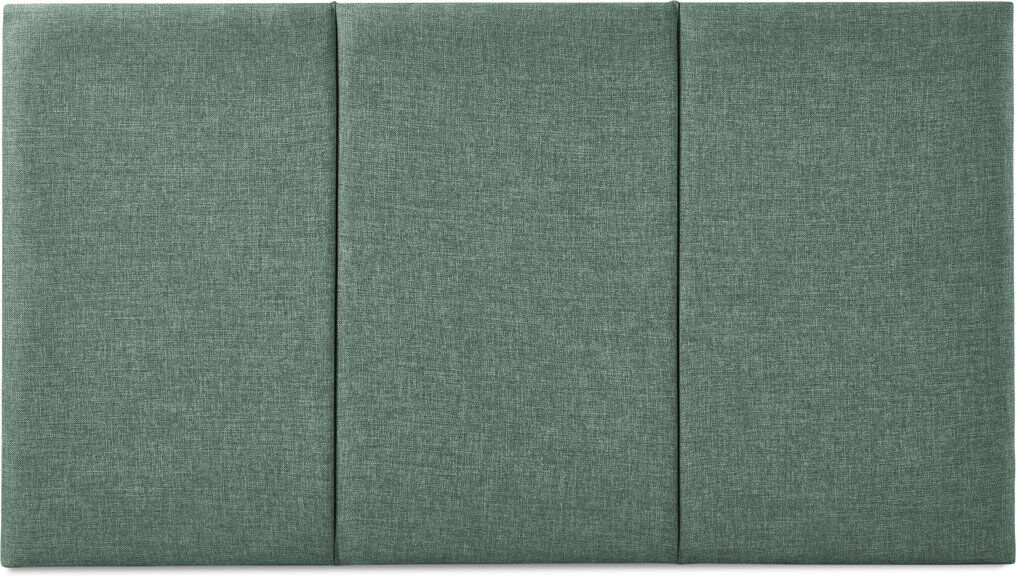 17 Stories Francyne Upholstered Velvet Headboard Duke Blue Single (3')