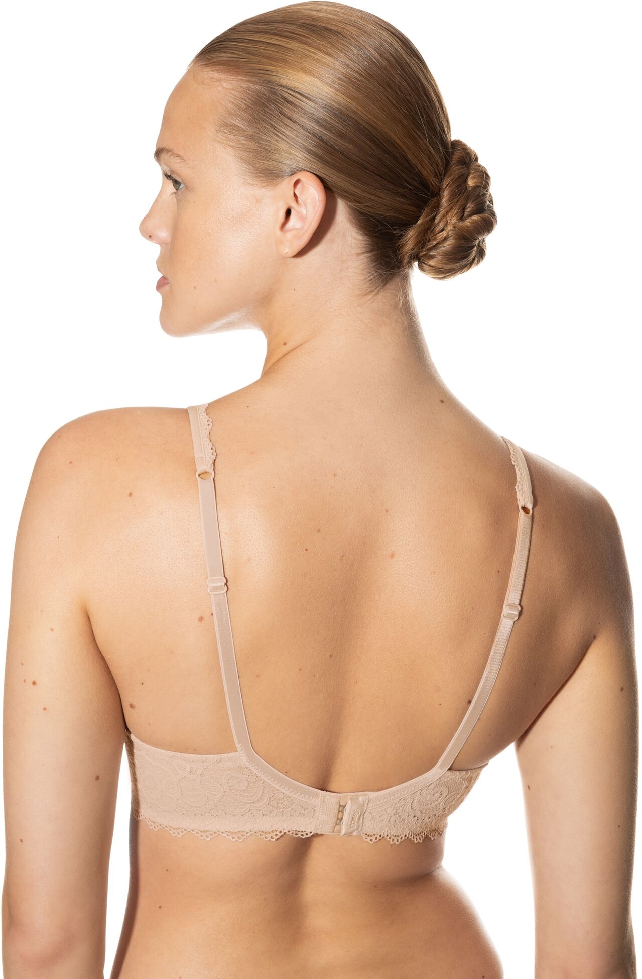 Bügel-BH MEY "AMOROUS", Damen, Gr. 90, Cup E, beige (bailey), Spitze, Obermaterial: 76% Polyamid, 24% Elasthan, BHs Bügel-BH, Grafische Spitze bailey 90, Cup E