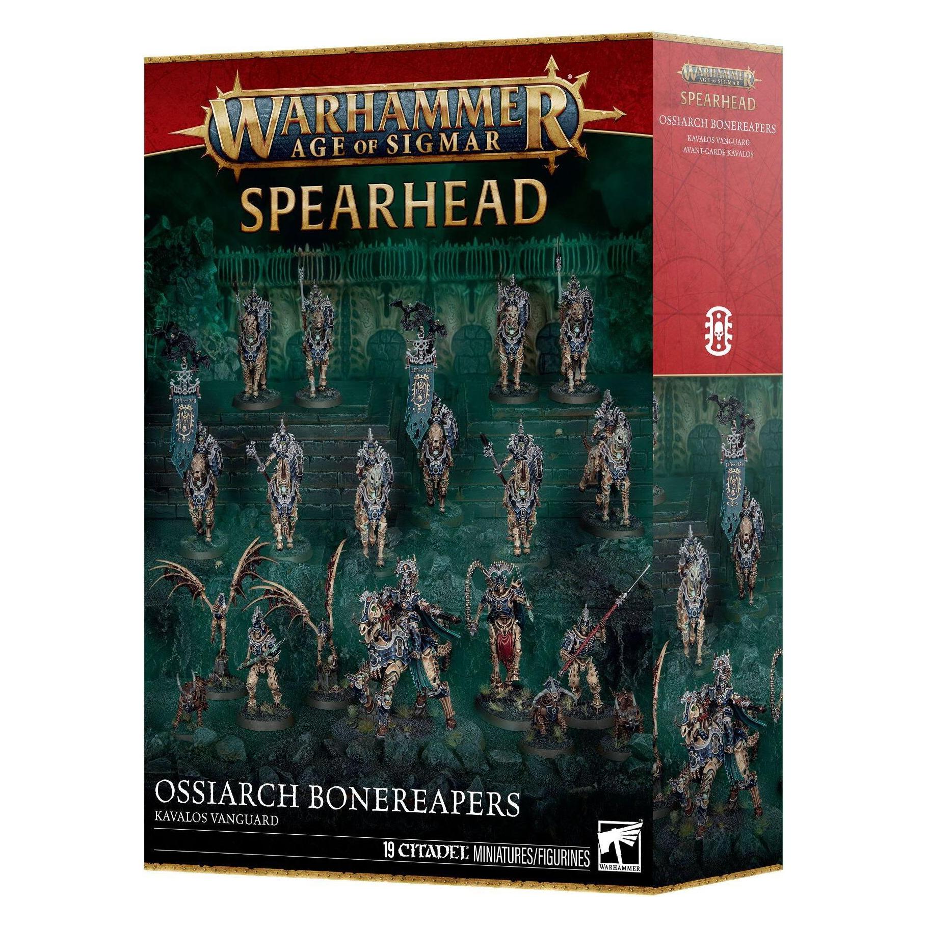 Warhammer Fantasy Age of Sigmar - Spearhead Ossiarch Bonereapers: Kavalos Vanguard (Kunststoff) (70-943)