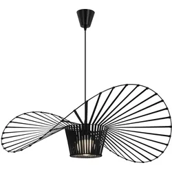 PENDELLEUCHTE Strohhut 60/60/150 cm