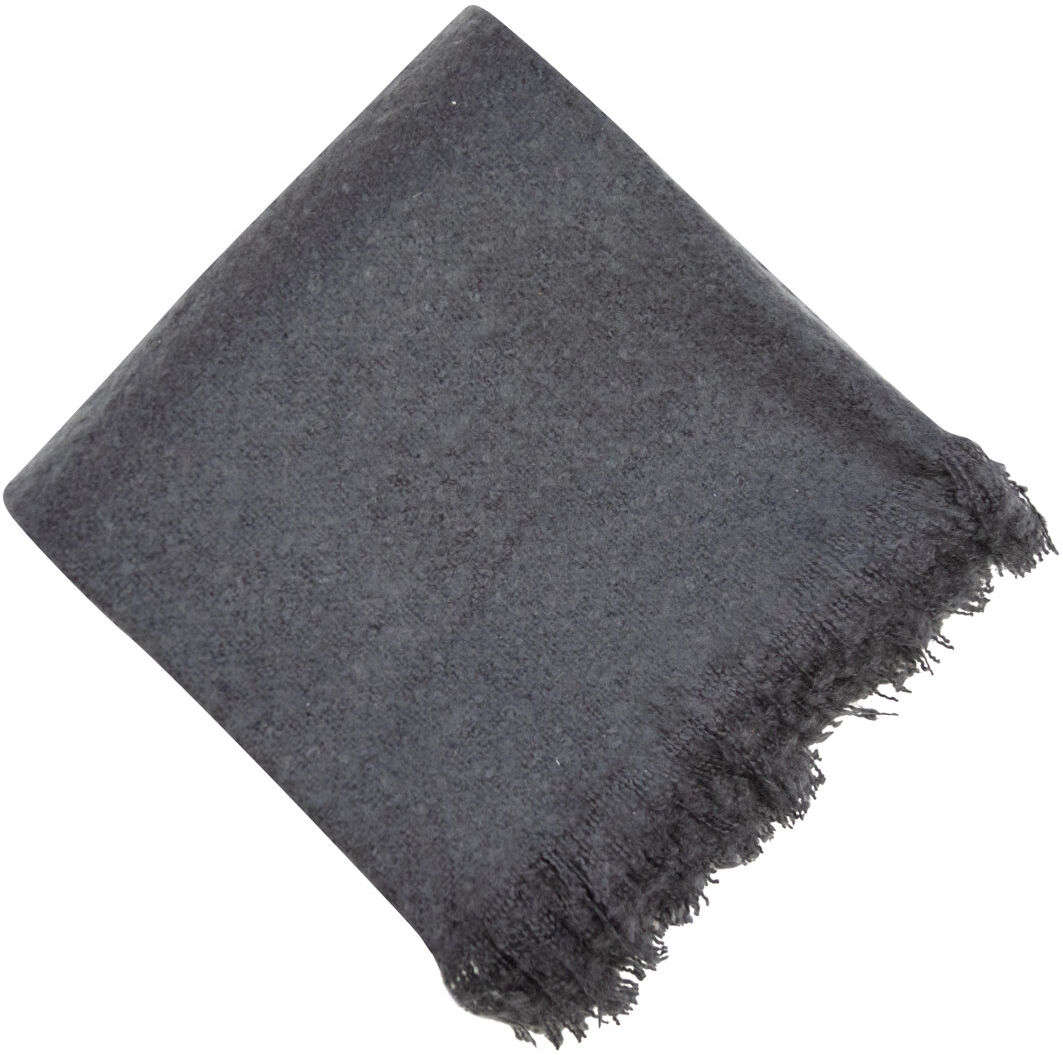 Dicle Bloomsbury Market Throw Slate 130cm W X 180cm L