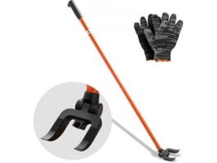 VEVOR Plattenheber, 907 kg Tragkraft, 1270 mm Gesamtlänge, mit Handschuhen & Nagelzieher, schwere Paletten-Buster für Aufhebeln von Bodenbelägen, Rahmen, Dächern, Verkleidungen & Gipskartonplatten