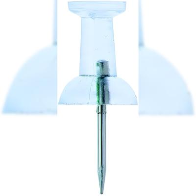 Alco Pinnwandnadel Kunststoff glasklar 12mm 40 ST
