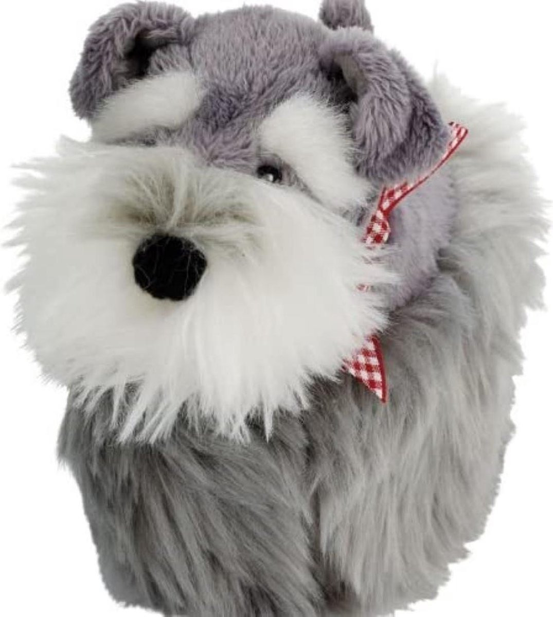 Aroma Home Dog desk duster Schnauzer - Zachte stoffer voor laptop en schermen