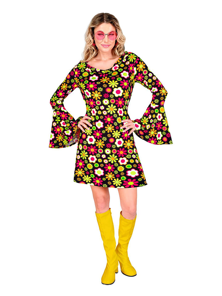 Carnival Party Kostümkleid "60er Jahre" in Bunt - XXL