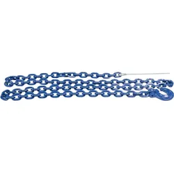 Magni, Kette, PÖSAMO Chokerkette (Sortiment) verg.Stahl blau 8x2500mm (2.50 m)