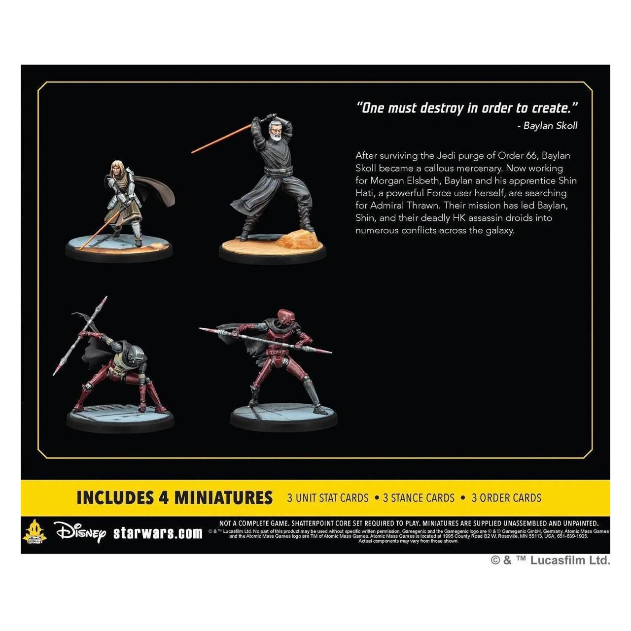 Atomic Mass Games Star Wars Shatterpoint: Sichert die Zukunft - Squad Pack (Spanisch, 2 Spieler) (425296)