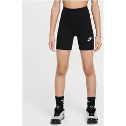 NIKE Kinder Shorts G NSW CLSSC 5IN HR BIKE SHORT, Größe S in Braun Braun