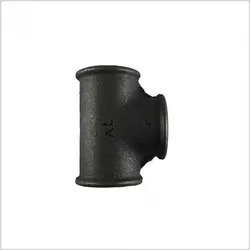 Temperguss Fitting T-Stück Nr.130 schwarz 3/4"
