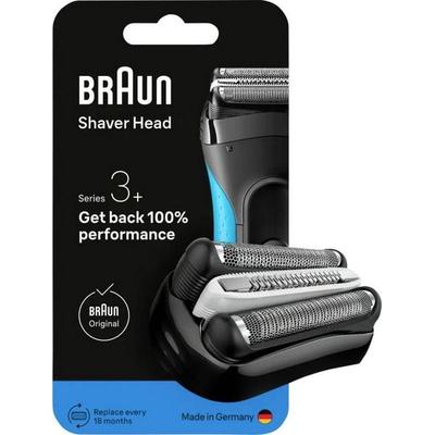 Braun Scherkopf Edelstahl, Schwarz 1St.