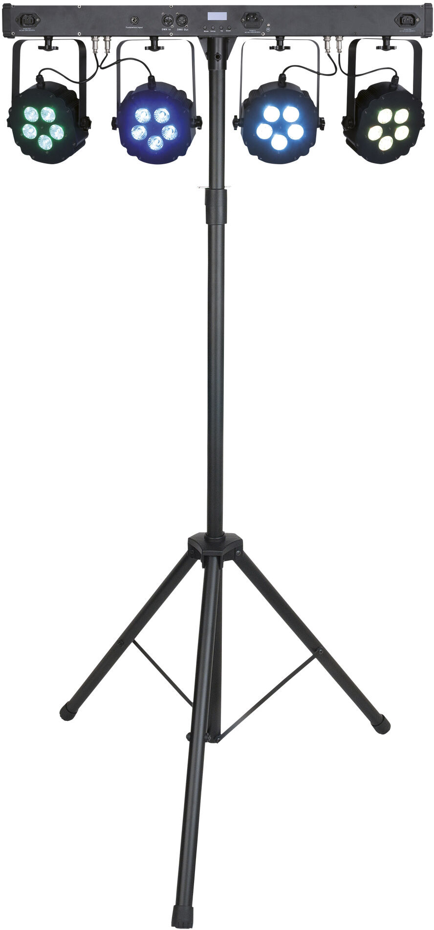 Showtec Kompaktes Power-Lichtset 4 Rgbw Rgbw