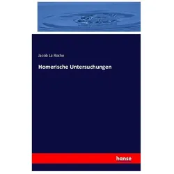Hansebooks, Heft + Block, Homerische Untersuchungen