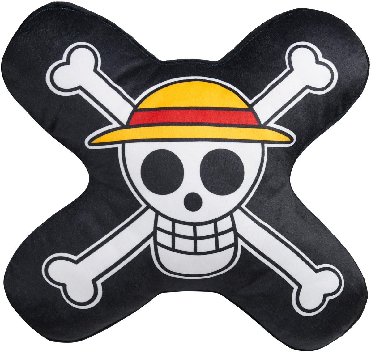 Omgoods Decoratief Kussen Anime Manga Stijl 3D Ontwerp, Polyester, 37 x 34,5 cm