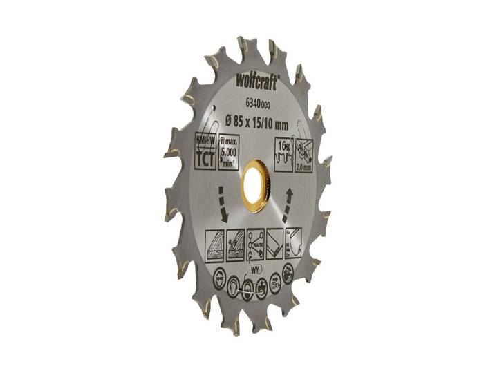 Wolfcraft HM-Kreissägeblatt ⌀ 9 × 1.5 cm