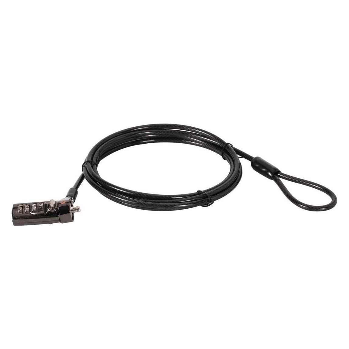 Conceptronic NBT Notebook/Laptop Nano Zahlenschloss/ 1.8m sw (CUSTODIO01BN)