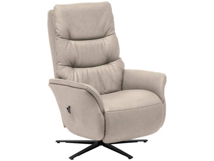 Himolla Massagesessel, Beige, Metall, Echtleder, Nappaleder, 74x114x97 cm, Fußauswahl, Lederauswahl, Stoffauswahl, Relaxfunktion, Netzbetrieb, Massagefunktion, Wohnzimmer, Sessel, Massagesessel