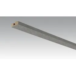 MEISTER Vierkant-Deckenabschlussleiste 2380 x 15 x 40 mm 20105 Vlies grau