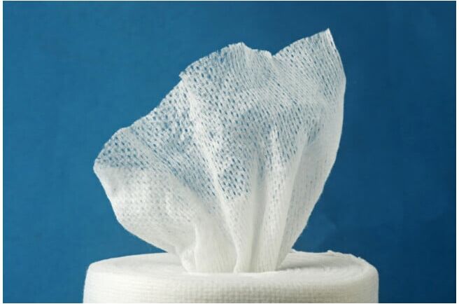 WIPEX WET Desi Rouleau non-tissé basic, blanc 20 x 38 cm 100 % PET (229940)