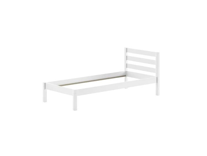 Lit simple 90x200 pino blanc