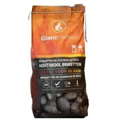 Giant Flames, Holzkohle, Pefc-Holzkohlebriketts 3 Kg (3 kg)