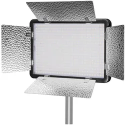 Walimex Daylight Set2 (Flächenleuchte, Studioleuchte, Videoleuchte), Dauerlicht, Schwarz