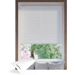 Jalousie ohne Bohren nach Maß, Weiß 900, 60 x 100 cm, Jalousie individuell maßangefertigt
