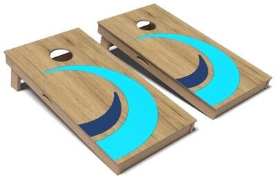 Skip's Garage Riptide Surf Cornhole Board Set