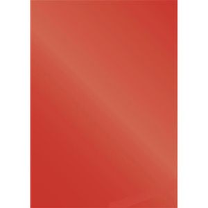 Fellowes Einbanddeckel 53783 Chromolux, rot, 250 g/m² Karton, glänzend, A4, 100 Stück