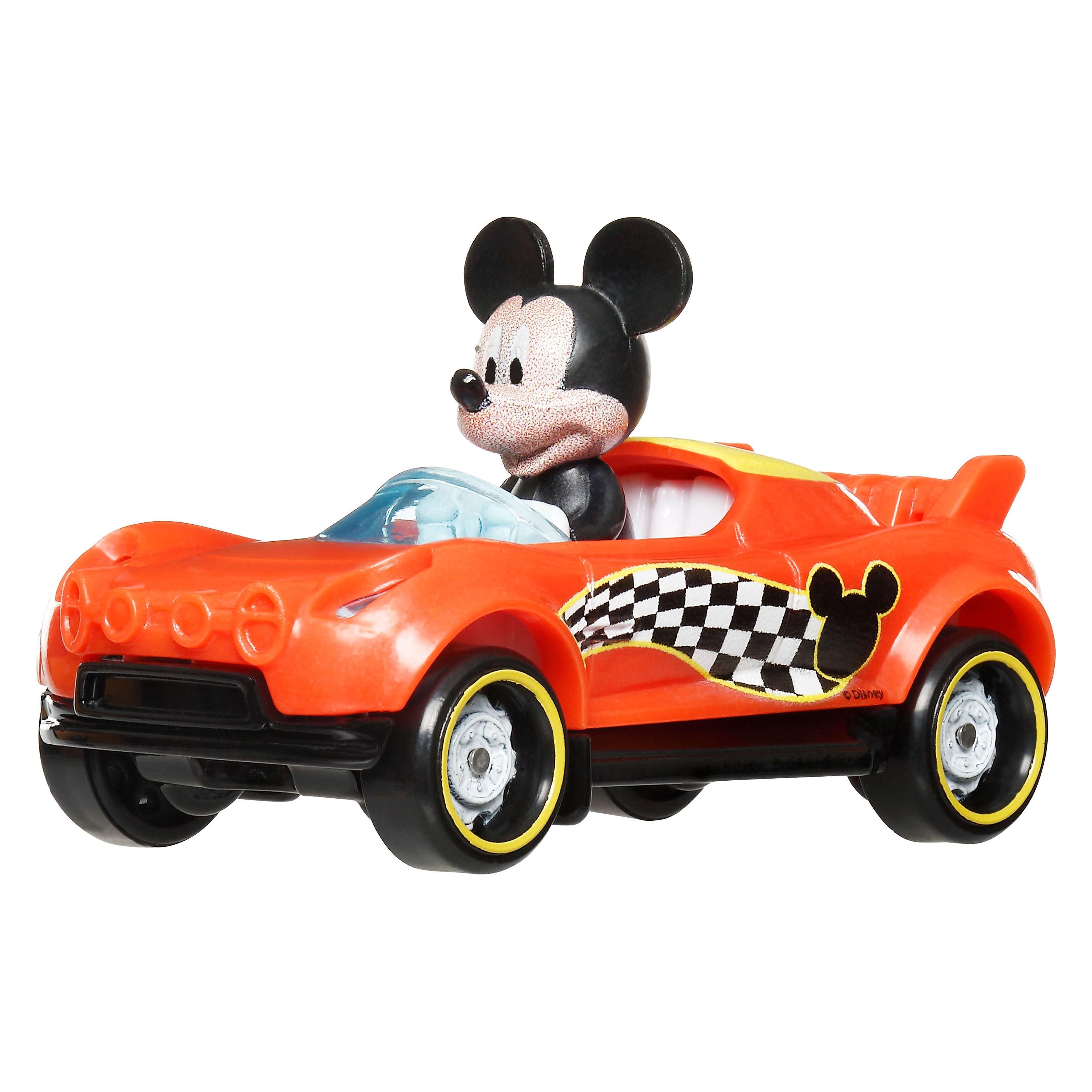 Hot Wheels Superstar Speeders 2er-Pack, Figuren aus der Popkultur in Autos (Stile können (JJV19)