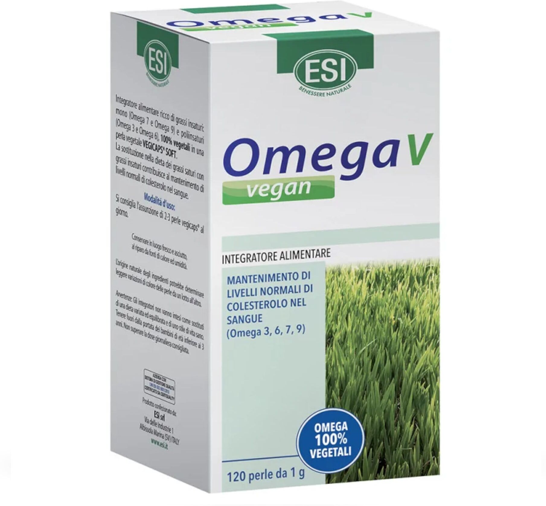 ESI Omega V Vegan 120 Vegicaps 