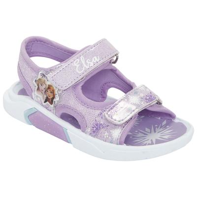 Sandale DISNEY "FROZEN", Mädchen, Gr. 21, lila, Textil, Schuhe Sandale