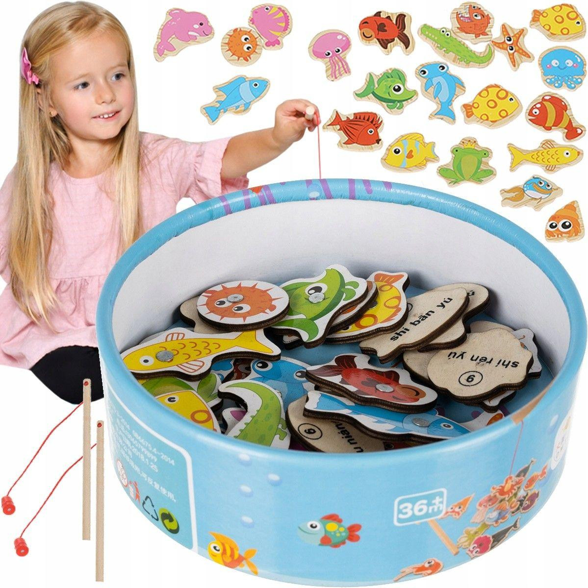 ISO TRADE Magnetisch spel Vissen vangen