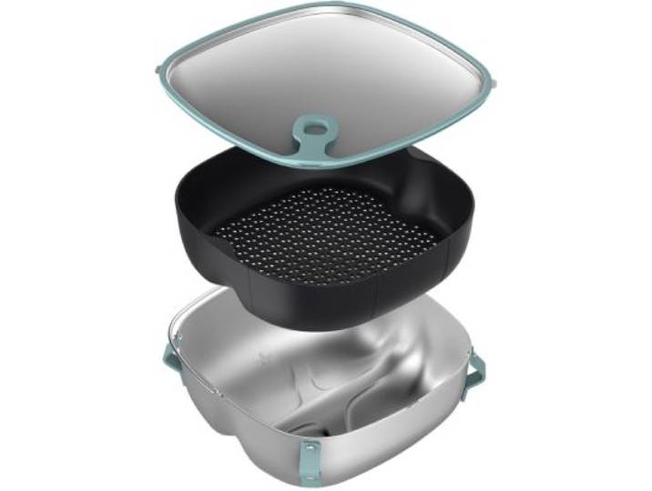 Philips - Cuve Hd9960/00 Accessoire Cuisson Vapeur Et Wok Pour Airfryers Xxl+