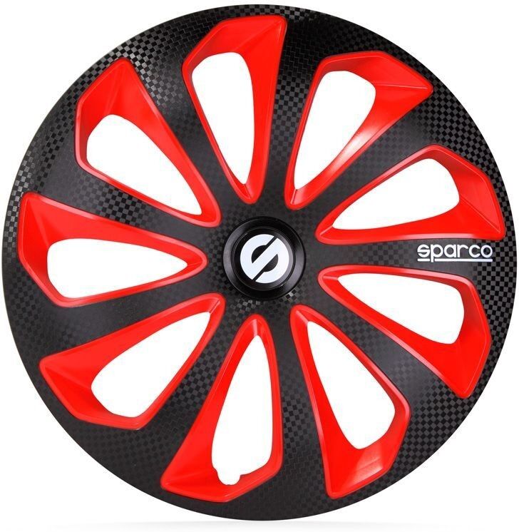 SPARCO SPC1475BKRDC Copricerchi