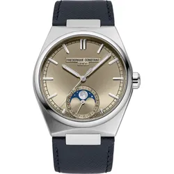 Frederique Constant Highlife Moonphase Date Manufacture FC-716RG3NH6 - Sonnen guilloche,rosègold,dunkelblau - 39mm