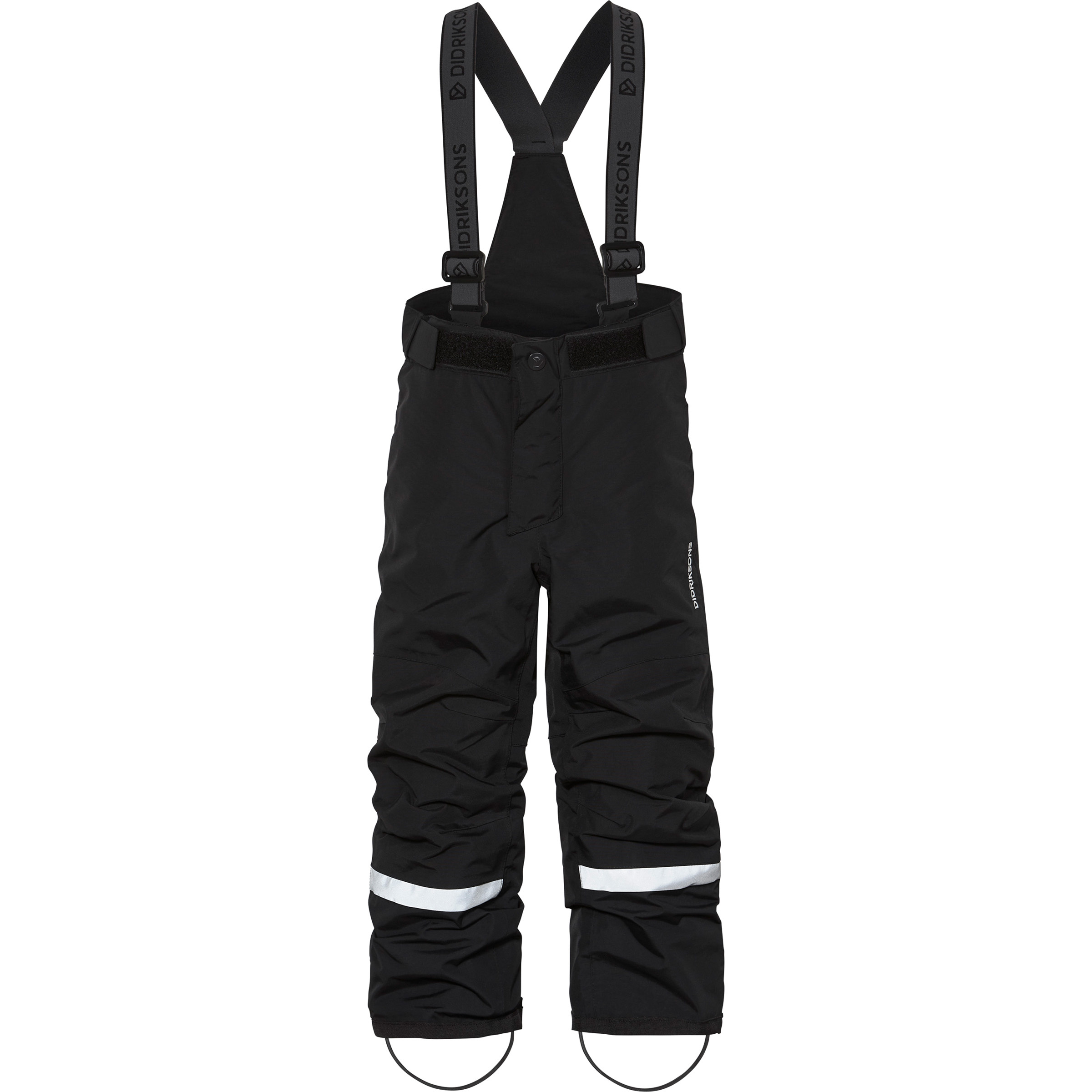 Didriksons Idre 6 Hose Kinder Isolationshose schwarz Größe 120 Schneeschuhwandern | Skifahren | Rodeln Isolierend Wasserabweisend