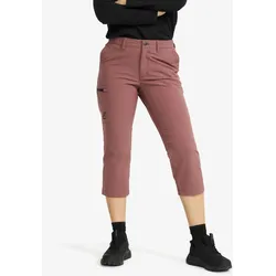 Adventure 3/4 Stretch Pants Damen Vintage Rose, Größe:XS - Outdoorhose, Wanderhose & Trekkinghose - Rosa