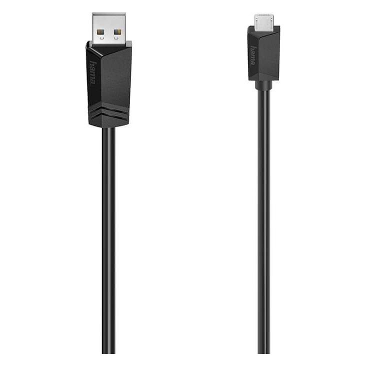 Hama Micro-USB-Kabel, USB 2.0, 480 Mbit/s, 1,50 m (1.50 m, USB 2.0) (00200608)