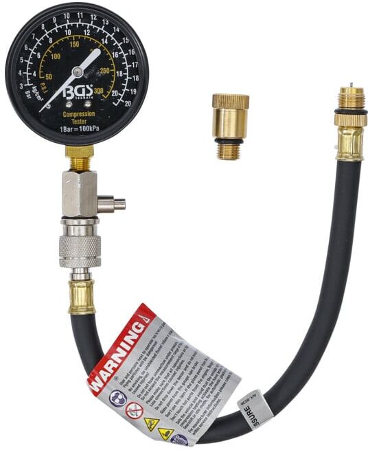 BGS Testeur de compression M12 + M14 ; BGS technic (8236)