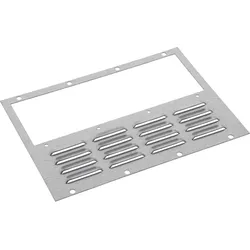 Hager MES-LSE04 Kombiflansch Lüftungsschlitz 1.25mm IP20 298x200 (BxT) MESLSE04