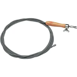 Cabere Rohrreinigungswelle Länge 10 m Wellen-Ø 10 mm Krallen-Ø 20 mm doppellagig, Reinigungsutensil
