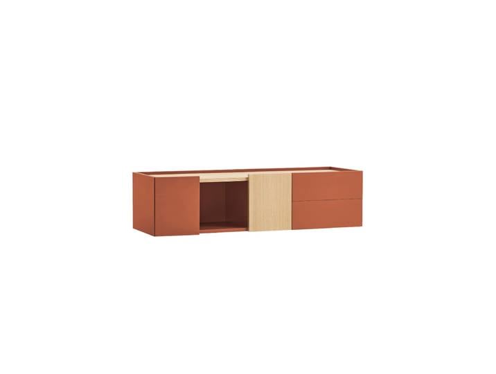 Design Lowboard & Wandkonsole „Otto“ Arkilla / Eiche Teulat