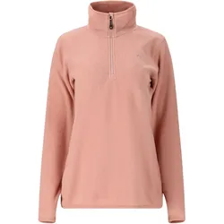 NORTH BEND Westwick 1/2-Zip Fleecepullover Damen 358 - pink sand 36
