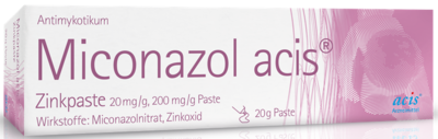 MIBE GmbH Arzneimittel MICONAZOL acis Zinkpaste 20 g 06915261
