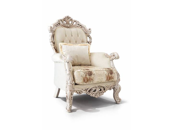 Xlmoebel Ohrensessel Chesterfield Barock Sofa Möbel Einrichtung Couch Stuhl (1-St., 1-Sitzer), Made in Europa