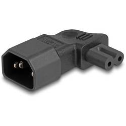 Delock 80473 Netz-Adapter 3-Pin platt - Kleingeräte-Buchse C7 Schwarz 0 mm 1 St. Bag