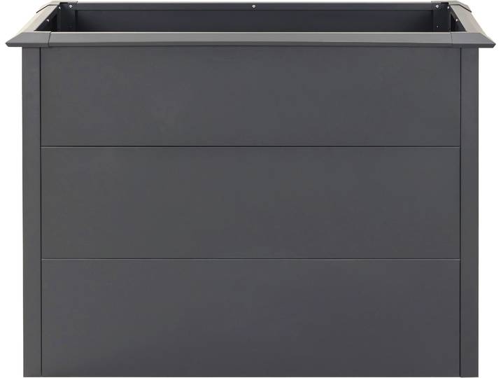 Hochbeet WESTMANN Metall Hochbeet Primus M , grau (anthrazit), B:100cm H:77cm T:50cm, Stahl, Pflanzgefäße, Hochbeet, Anthrazit, 100x50x77 cm